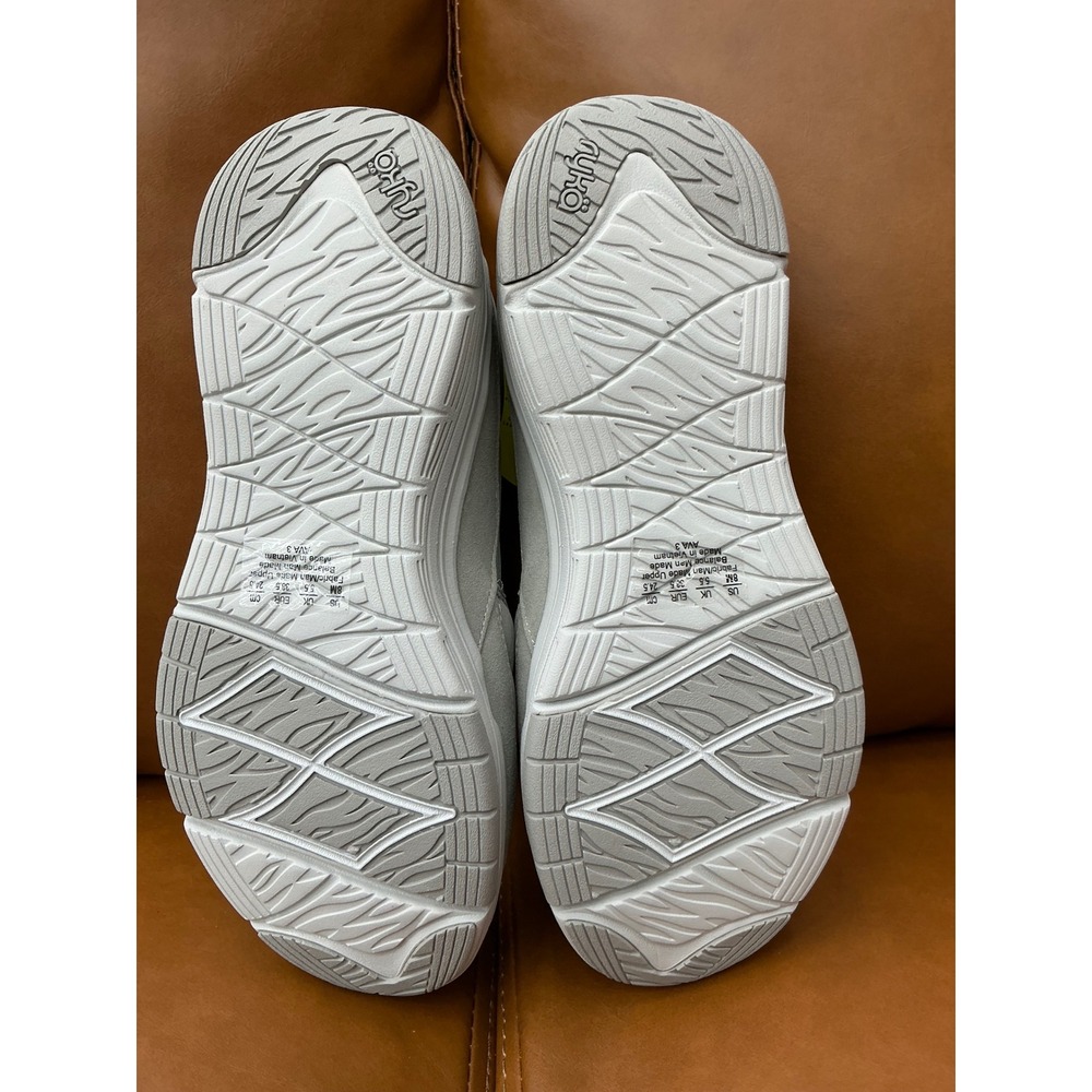 Ryka Echo Knit Slip On Sneakers Womens 8M Grey Quilted Water Repellent Walking - Picture 4 of 8